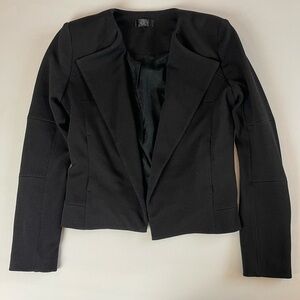 Topshop Black Women's Blazer Open Front